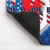 Amerikas Stolz und Ehre Mousepad (Ecke)