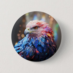 Amerikas Traum - Fantastischer Adler Button