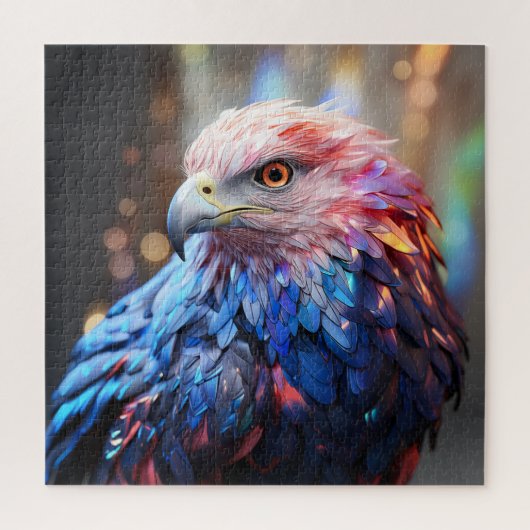 Amerikas Traum - Fantastischer Adler Puzzle (Vertikal)