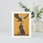 Amerikas Tribut an Großbritannien Großbritannien, Postkarte (Stehend Vorderseite)