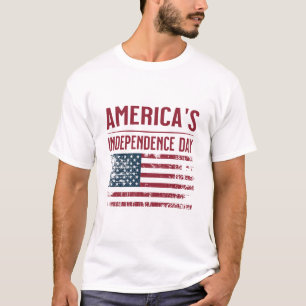 Amerikas Unabhängigkeitstag T-Shirt