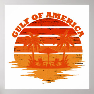 Amerikas Vintager amerikanischer Patriotismus im G Poster