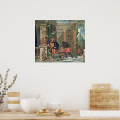 Amerikas Vorwurf von 1691 Poster (Küche)