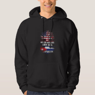 Amerikas Wachstum mit kubanischen Wurzeln US-Flagg Hoodie