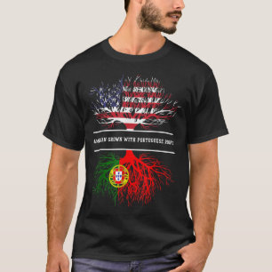 Amerikas Wachstum mit portugiesischem Roots Portug T-Shirt