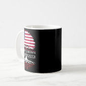 Amerikas Wachstum mit tschechischen Wurzeln Kaffeetasse (Vorderseite Links)