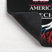 Amerikas Wachstum mit tschechischen Wurzeln Mousepad (Ecke)