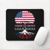 Amerikas Wachstum mit tschechischen Wurzeln Mousepad (Mit Mouse)