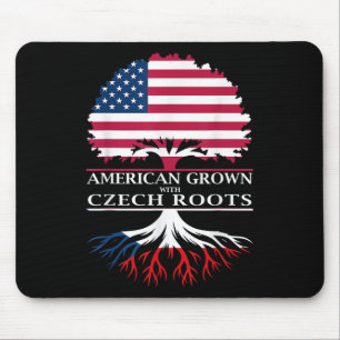 Amerikas Wachstum mit tschechischen Wurzeln Mousepad