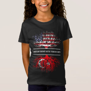 Amerikas Wachstum mit türkischen Wurzeln Türkei T-Shirt
