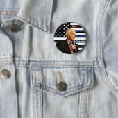 Amerikas Wahrer Hero John McCain-Gedenkmal Button (Beispiel)
