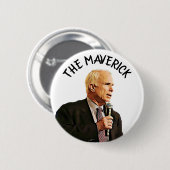Amerikas Wahrer Hero John McCain-Gedenkmal Button (Vorne & Hinten)