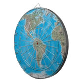 Amerikas World Map Dartboard Dartscheibe (Vorderseite rechts)