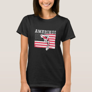 Amerikoi Japanisch Koi Carp Nishikigoi Fisch T-Shirt