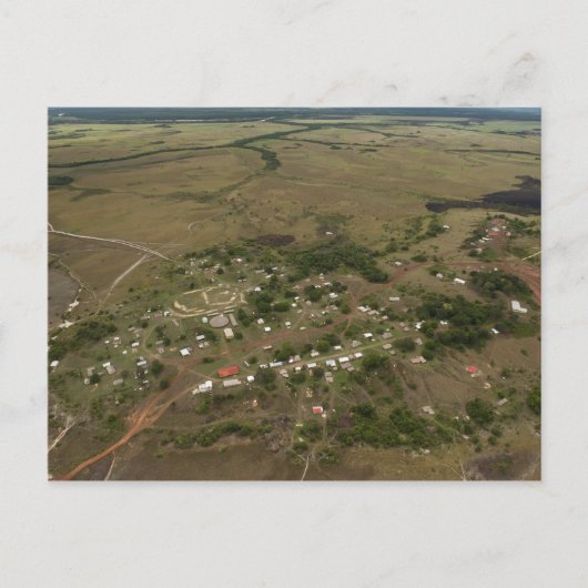 Amerindan Village. saisonal überflutet Postkarte (Vorderseite)