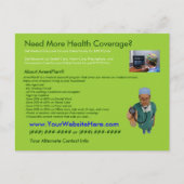 AmeriPlan Health Coverage Postcard Postkarte (Vorderseite)