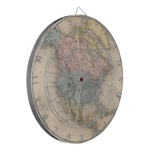 Amerique DU Nord. Dartscheibe (Vorderseite Links)