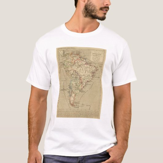 Amerique Meridionale en 1840 T-Shirt (Vorderseite)