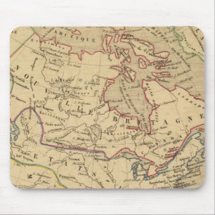 Amerique Septentrionale en 1840 Mousepad