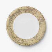 Amerique Septentrionale en 1840 Pappteller (Vorderseite)