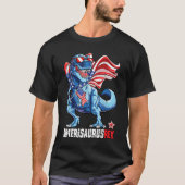 Amerisaurus Rex Independence Day T-Shirt (Vorderseite)