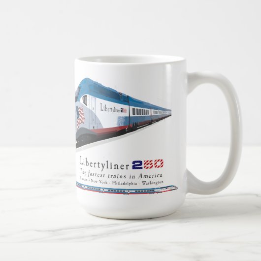 AmeriStarRail Libertyliner 250 Tasse (Rechts)