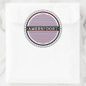 Amersfoort City Pride Emblem – Dutch Identity Runder Aufkleber (Tasche)