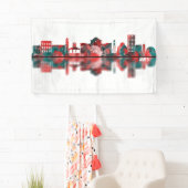 Ames Iowa Skyline Banner (Insitu)
