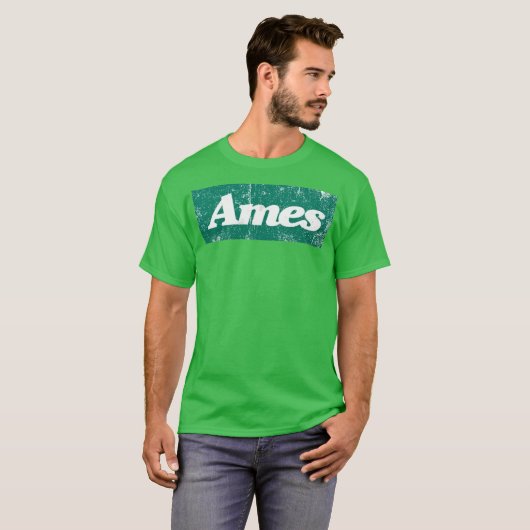 Ames Retro 1980er T-Shirt (Vorne ganz)