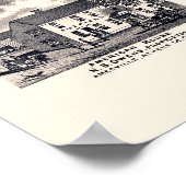 Amesville, OH Panoramakarte - 1875 Poster (Ecke)