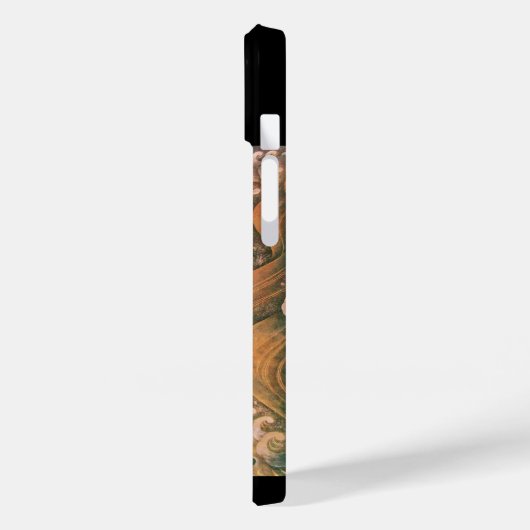 AMETERASU, rot-schwarz SUN GODESS Case-Mate iPhone Hülle (Rückseite / Links)