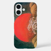 AMETERASU, rot-schwarz SUN GODESS Case-Mate iPhone Hülle (Rückseite)