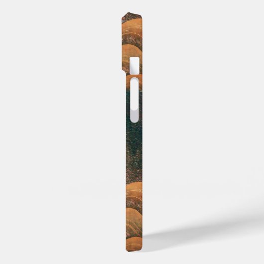 AMETERASU, rot-schwarz SUN GODESS Case-Mate iPhone Hülle (Rückseite / Links)