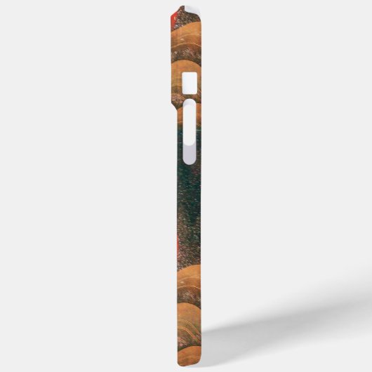 AMETERASU, rot-schwarz SUN GODESS Case-Mate iPhone Hülle (Rückseite / Links)