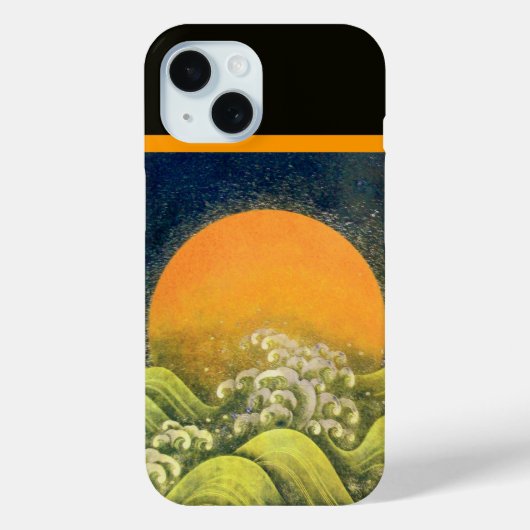 AMETERASU, SUN GODDESS Yellow Green Black Case-Mate iPhone Hülle (Rückseite)