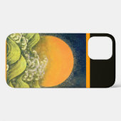 AMETERASU, SUN GODDESS Yellow Green Black Case-Mate iPhone Hülle (Rückseite (Horizontal))