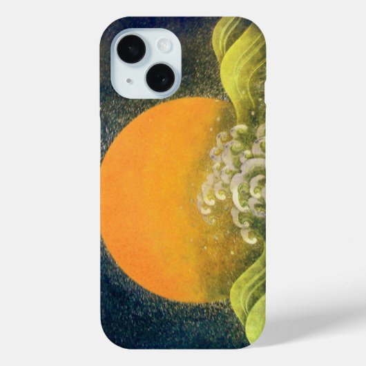 AMETERASU, SUN GODESS, gelb, grün schwarz Case-Mate iPhone Hülle (Rückseite)