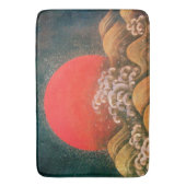 AMETERASU, SUN GODESS Red Brown Black Badematte (Vorderseite Vertikal)