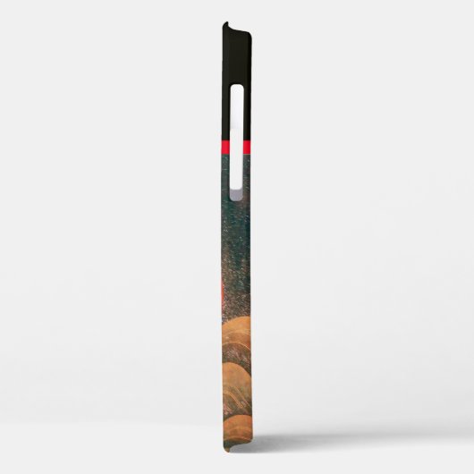 AMETERASU, SUN GODESS Red Brown Black Case-Mate iPhone Hülle (Rückseite / Links)