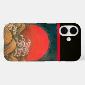 AMETERASU, SUN GODESS Red Brown Black Case-Mate iPhone Hülle (Rückseite (Horizontal))