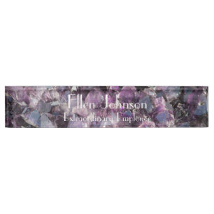 Amethym personalisierbar namensplakette