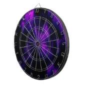 Amethyst Abstrakt Dartscheibe (Vorderseite rechts)