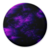 Amethyst Abstrakt Keramikknauf (Vorderseite)