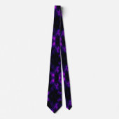 Amethyst Abstrakt Krawatte (Vorderseite)