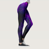 Amethyst Abstrakt Leggings (Rechts)