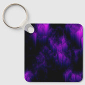 Amethyst Abstrakt Schlüsselanhänger (Vorderseite)