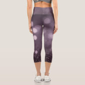 🔮 Amethyst Aura Capri Leggings (Rückseite)