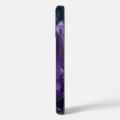 Amethyst Aura Fantasy Rich Lila Crystal Case-Mate iPhone Hülle (Rückseite / Links)