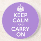 Amethyst bleibt ruhig und führt weiter getränkeuntersetzer (Vorne)