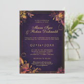 Amethyst Bloom: Die ewige Gewerkschaft Einladung (Stehend Vorderseite)